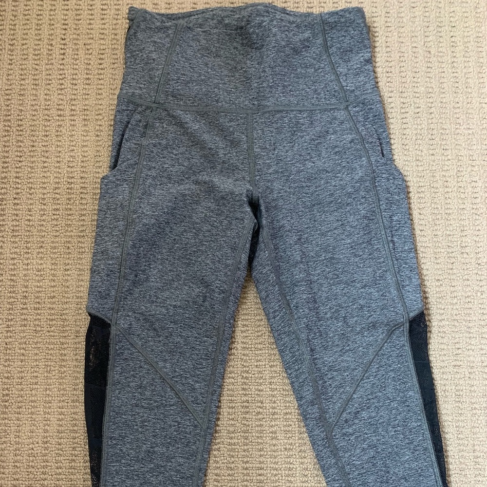 Closet overflowing with Lululemon